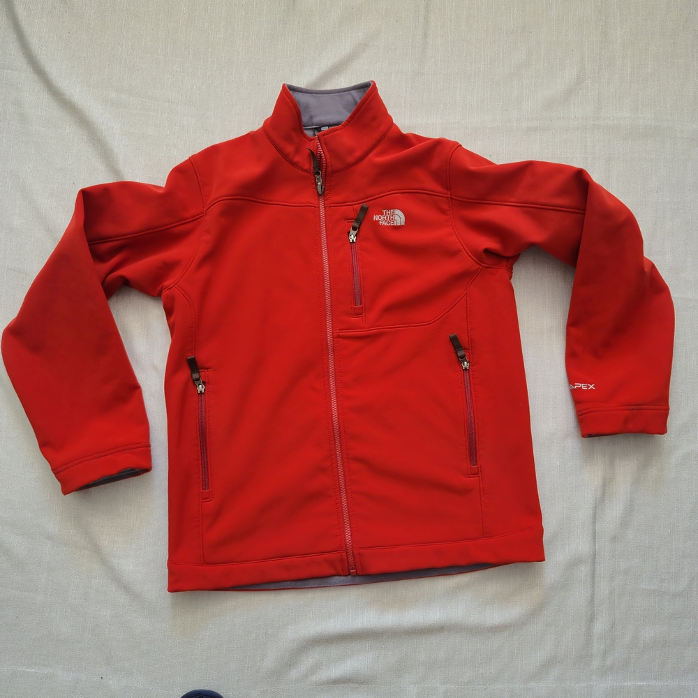 The North Face Kids Vibrant Red Puffer Jacket